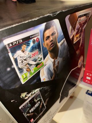 Consola PS3 Slim Negra + Cámara + Mando