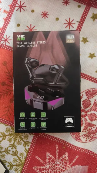 Auriculares Gaming X15 True Wireless Stereo
