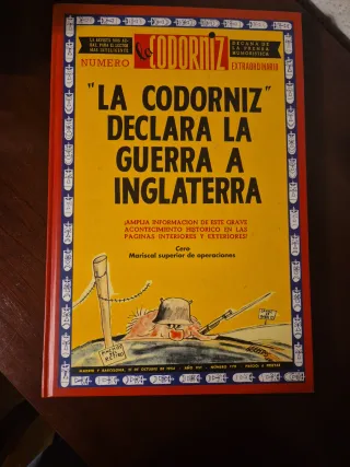 "La Codorniz" Declara la Guerra a Inglaterra