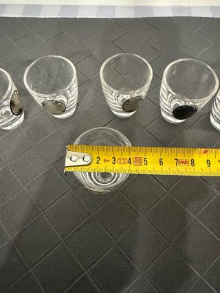 Set 6 Bicchieri Shot Decorati