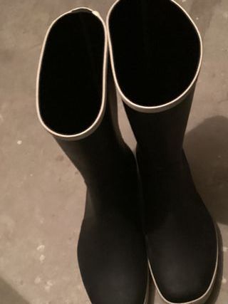 Botas de agua negras talla 39