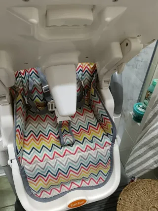 Trona Tuc Tuc multiposición con adaptador acolchad
