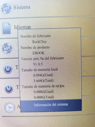 eBook Unotec EB71, 7", 4 GB