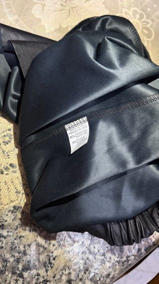 Pantaloncino ecopelle bambina S nero