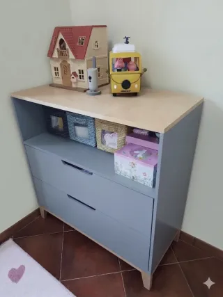 Cómoda cambiador para bebé Maisons du Monde