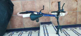 Bicicleta Infantil Spiderman Azul
