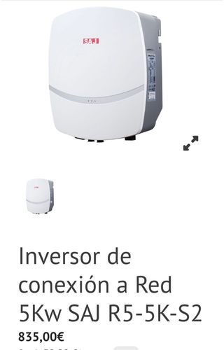 Inversor trifásico Solar 5KW