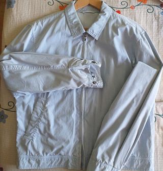 Cazadora entretiempo chico azul