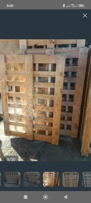 Vallas de jardín de madera