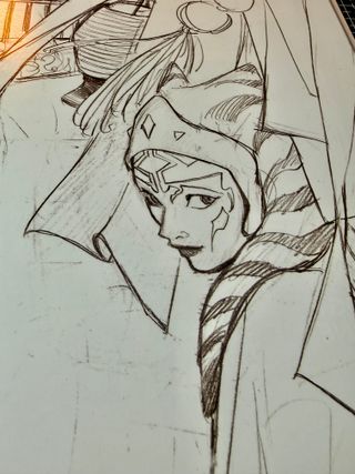 Lote 2 StarWars Mandalorian 5 Momoko Virgin Sketch