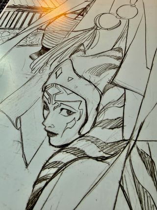 Lote 2 StarWars Mandalorian 5 Momoko Virgin Sketch