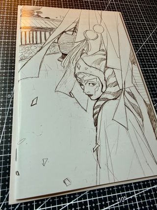 Lote 2 StarWars Mandalorian 5 Momoko Virgin Sketch