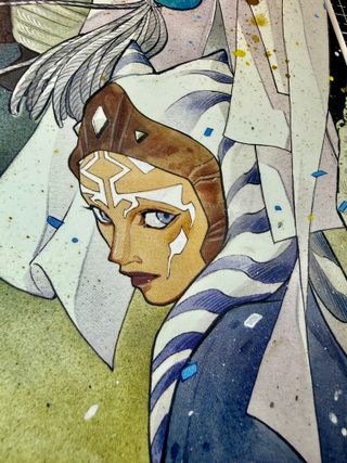 Lote 2 StarWars Mandalorian 5 Momoko Virgin Sketch