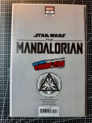 Lote 2 StarWars Mandalorian 5 Momoko Virgin Sketch