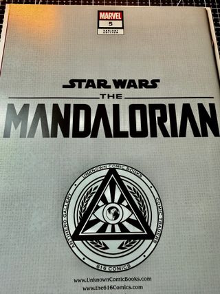Lote 2 StarWars Mandalorian 5 Momoko Virgin Sketch