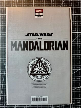 Lote 2 StarWars Mandalorian 5 Momoko Virgin Sketch