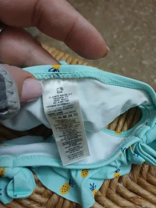 Bañador niña 12 meses piñas