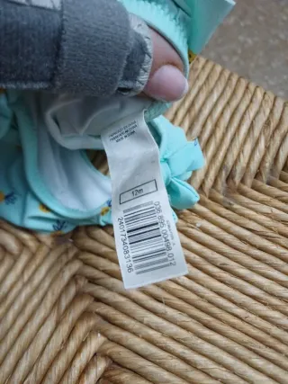 Bañador niña 12 meses piñas