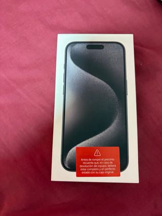 iPhone 15 Pro 256GB Negro