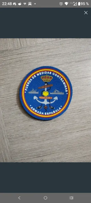 Parche Armada Española Contraminas