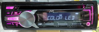 JVC KD-R551 Audio Bluetooth 5.0 y Multicolor