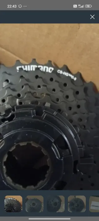 Cassetta Shimano HG200 9v 11-34 MTB Nuova