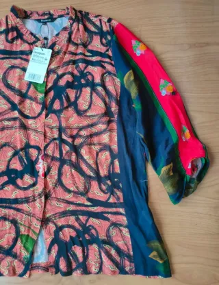 Blusa Desigual Multicolor Talla XXL