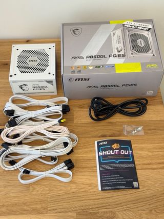 MSI MAG A850GL PCIE 5.1 850W Blanca