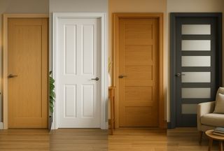 Puertas interiores sin obra