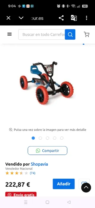 Kart a pedales BERG 85