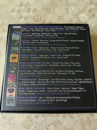 Box Set CD Deep Purple The Complete Albums 1970-19