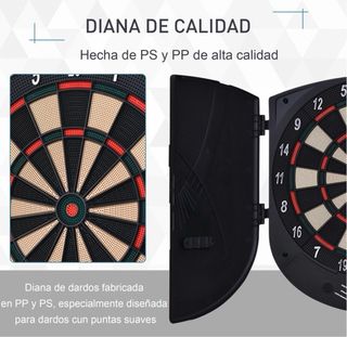 Diana Electrónica HOMCOM con Puertas