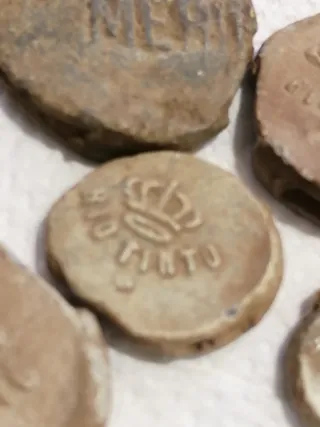 Plomos de correos antiguos Rio Tinto