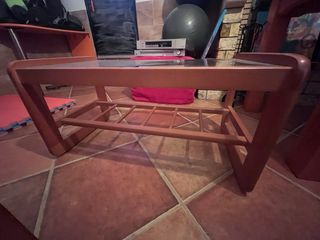 6 Sillas Comedor Madera y Corduroy