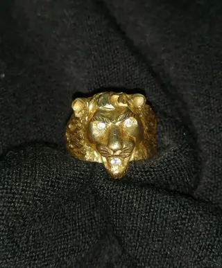 Sello León Oro 18k