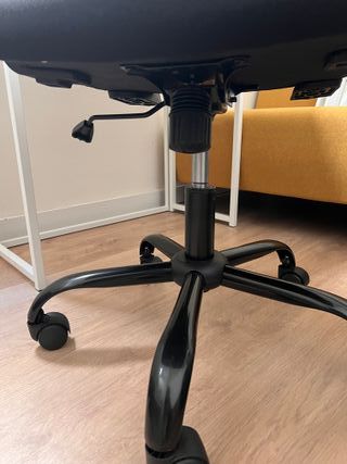 Silla giratoria oficina SONGMICS negra