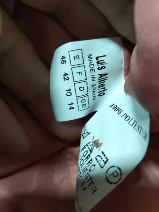 Traje chaqueta y falda Chantal Talla XL