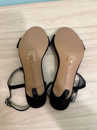 Sandalias Marypaz Talla 37 con Pedrería
