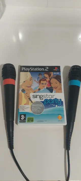 PlayStation 2 Singstar Party + 2 Micrófonos