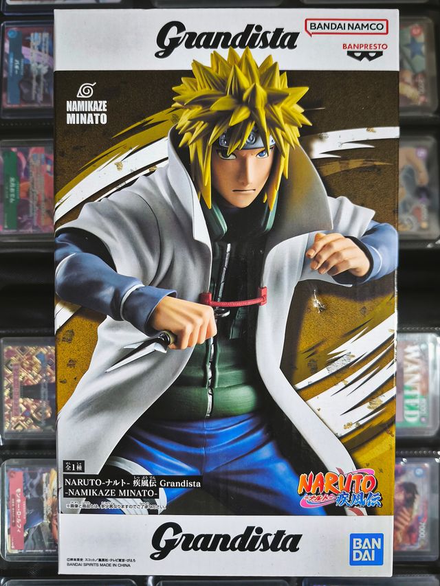 Figurine Naruto Shippuden - Minato Namikaze (PVC, Collection Anime 2023) - Sans Marque