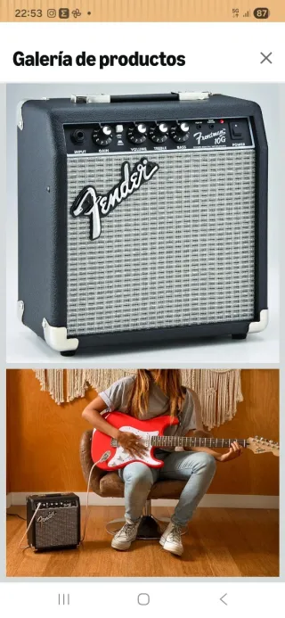 Fender Frontman 10G Amplificador Guitarra