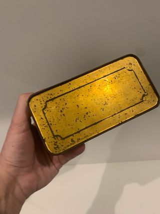 Scatola di latta Metalgraf vintage