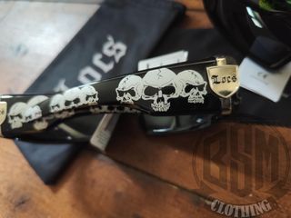 Occhiali da sole Locs Skull - scudo