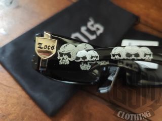 Occhiali da sole Locs Skull - scudo