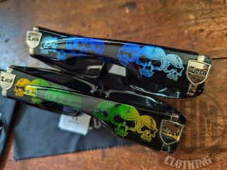 Occhiali da sole Locs Skull - scudo