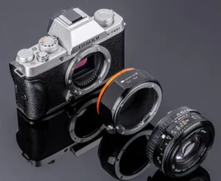 Adaptador Lente Pentax a Fuji FX K&F Concept