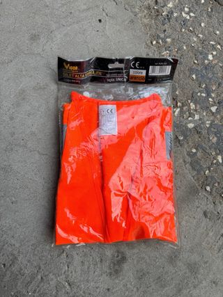 2 Gilet alta visibilità Vigor arancione+3M