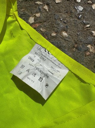 2 Gilet alta visibilità Vigor arancione+3M