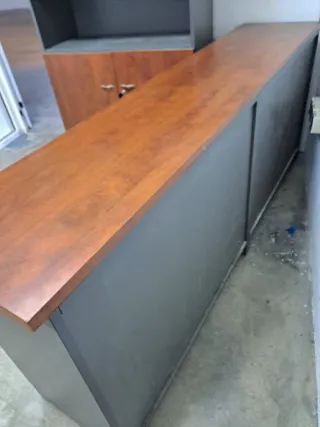 Lote despacho clásico madera y cuero