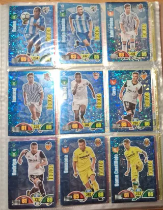 Colección cromos fútbol Adrenalyn 2017-18